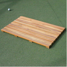 Dušo kilimėlis iš tikmedžio su neslystančiu guminiu kamščiu, didelis, 80 x 50 cm, vonios kilimėlis, durų kilimėlis, medinis kilimėlis pirtims, vonios kambariams