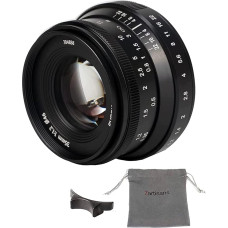 7artisans 35mm F1.2 II APS-C Manual Focus Camera Prime Portrait Lens for Sony E-Mount A7 A7II A7M3 A7R A7RII A7RM3 A5000 A6000 A6300 A6500 Cameras