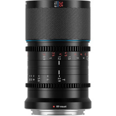 SIRUI Saturn 35 mm T2.9 1.6X pilno formato anglies pluošto amorfinis pagrindinis objektyvas, lengvi kino objektyvai dronams, rankiniai gimbaliniai stabilizatoriai (RF laikiklis, mėlynas atspalvis)