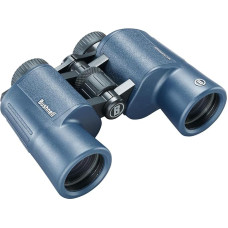 Bushnell - H2O 2 - Binokliai - 10x42 tamsiai mėlyni Porro - su daugiasluoksne danga - atsparūs vandeniui/prieš rūką - pasukami okuliaro gaubteliai - vandens sportas - valtys