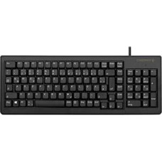 CHERRY G84-5200 XS, kompaktiška klaviatūra su skaičių klaviatūra, ES išdėstymas (QWERTY), laidinė (USB-A prievadas), mechaniniai CHERRY ML jungikliai, juoda