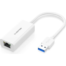 LENTION Gigabitinio eterneto tinklo adapteris iš USB 3.0 į RJ45 LAN laidinį koncentratorių, skirtas 1000 Mbps eternetui, suderinamas su komutatoriumi, 