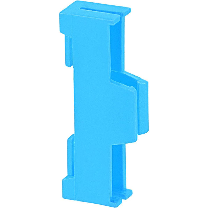 sourcing map 20 Stück Servo-Verlängerungskabel-Clips, Schnalle, Draht, feste Verriegelung, Steckverbinder, Anti-Lose, Snaps blau, für DIY RC Flugzeug, Boot Modell