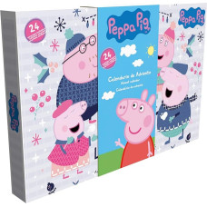 CYP Brands Peppa Pig Advento kalendorius Kalėdų kalendorius Siurprizai įvairiaspalvis Oficialus produktas