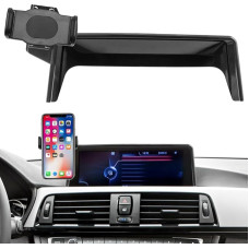 TTCR-II Compatible with BMW 3 Series Mobile Phone Holder, Custom Fits Base for BMW 3 Series F30 F31 F34 F80 M3 2013-2019, Smartphone Holder 22.35 cm Dashboard 360° Rotatable Adjustable BMW 3 Series