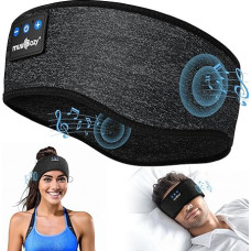 MUSICOZY Bluetooth Sleep Headphones, V5.4 Sleep Headband, Sports Headband with Playtime 14+STD/HiFi Stereo, Gift for Side Sleepers, Men, Women, Father, Mother