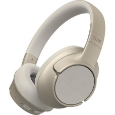 Fresh 'n Rebel Clam Fuse Bluetooth Headphones Over Ear with Hybrid Active Noise Cancelling, with ENC Microphone (Perfect Calls), Wireless Headphones with Ambient Mode, 45 Hours Playtime (Beige)