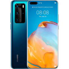 Huawei P40 Pro Smartphone 256GB, 8GB RAM, Dual SIM, Deep Sea Blue