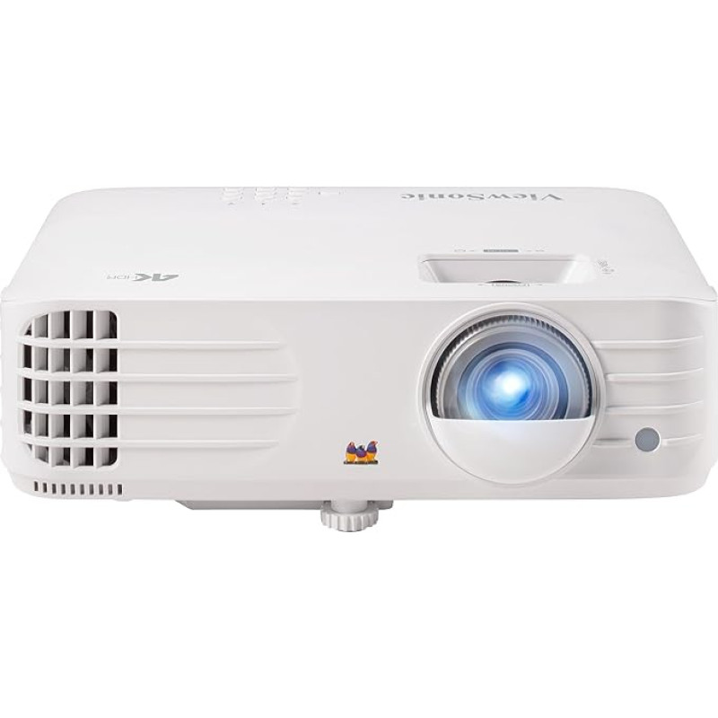 Viewsonic PX701-4K UHD Home Cinema DLP Projector (4K, 3,200 ANSI Lumens, 2x HDMI, 10 Watt Speaker, 1.1x Optical Zoom, HDR) White