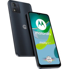 Motorola Mobility Moto e13 Smartphone (6.52 Inch HD+ Display, 13 MP Camera, 2/64 GB, 5000 mAh, Android 13) Cosmic Black with Mobile Phone Holder [Exclusive to Amazon]