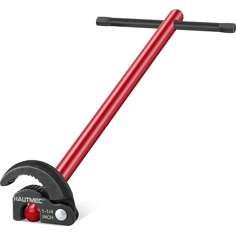 HAUTMEC Pro Basin veržliaraktis Reguliuojamos talpos nuo 10 mm iki 32 mm santechninis veržliaraktis, skirtas maišytuvų šešiakampėms veržlėms siaurose vietose HT0261-UK