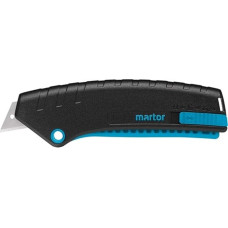 MARTOR Safety Knife with Blade Retract, Secunorm Mizar, Professional Cutter Knife, Lightweight, Plastic, Right & Left-Handed, Logistics, GS, 13.90 x 1.56 x 5.05 cm