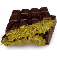 Dubajaus šokoladas 220 g (XL) su pistacijomis ir kunafeh - rankų darbo pagal originalią formulę! 