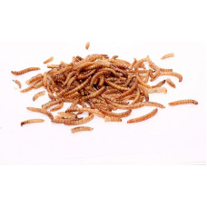 Warnick´s Tierfutterservice Dried Mealworms, Turtle Food, Bird Food, Hedgehog Food (10,000 ml)