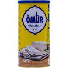 Ömür Shepherd's Cheese - 2 x 800 g metalinė skarda - sūris sūryme Karvių sūris Minkštas sūris Klasikinis sūris Ciftlik Peyniri Karvių sūris 55% riebumo 100% karvių pieno Mikrobiologinė laboratorija Vegetariškas Be glitimo Halal