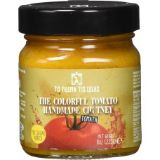 To Filema Tis Lelas Handgemachtes Tomaten Chutney- The Colorful Tomato, 2er Pack x 225g (Ingesamt: 450g)
