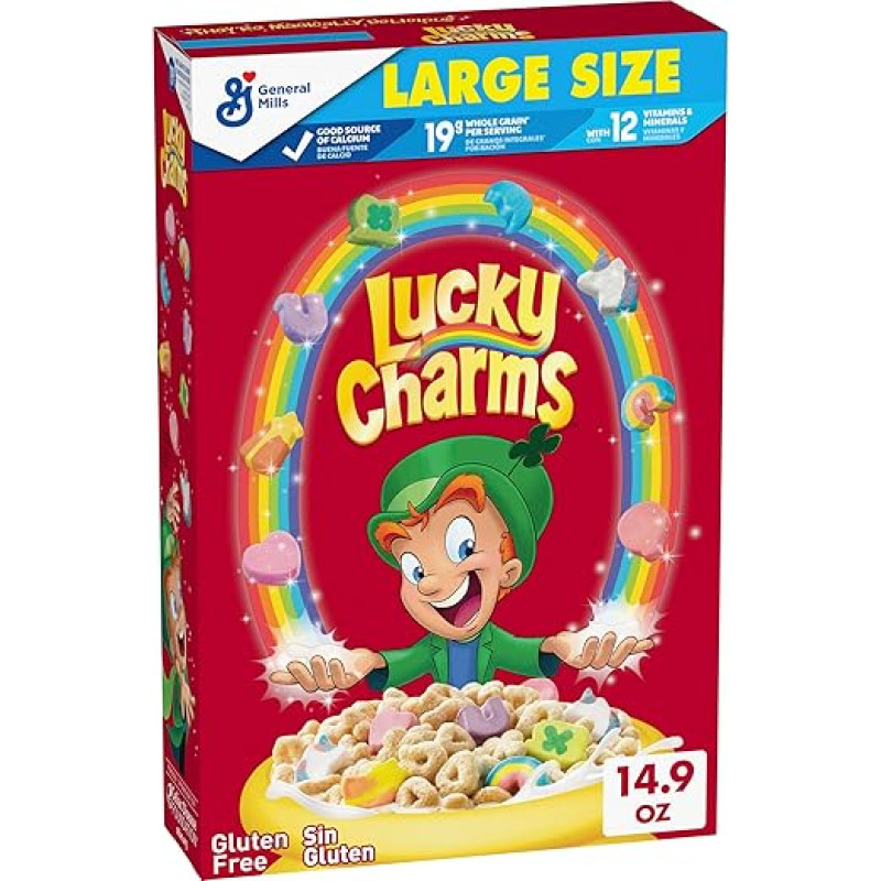 Lucky Charms with Magical Unicorn Marshmallows 422 g