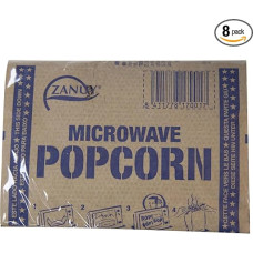 ZANUY Mikrowellen-Popcorn ZANUY 90 g 8er-Packung