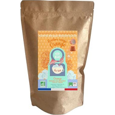 CAPSUL&BIO Bio-Eistee Orange & Rooibos rot – kompatibel mit Nespresso-Kapselmaschinen – 20 biologisch abbaubare Kapseln, 100% pflanzlich – schnell und gesund – Frankreich.
