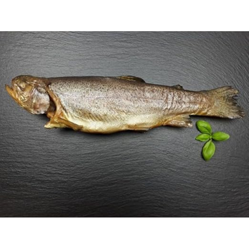 Smoked Trout | Hand Smoked | Smoked Fish | Ready for Kitchen | Except with Head | Smoked Fresh Fish | Approx. 250 g
