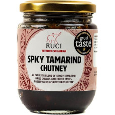 Ruci - Taste of Sri Lanka - beste würzige Tamarind Chutney Toller Geschmackssieger - fertig zum Essen und perfekt mit traditionellen Sri Lanka-Lebensmitteln
