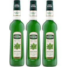 Mathieu Teisseire Drinks Syrup Basil 0.7 L Cocktails (Pack of 3)