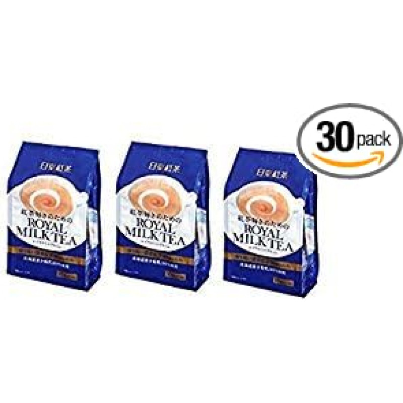 Double Pack Royal Milk Tea Hot Cold Nitto Kocha 10 Bags Pack (Total 30 Bags)
