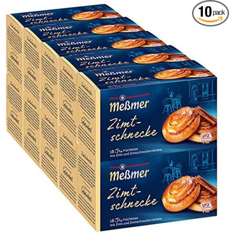 Me?mer Cinnamon Snail Pack of 10