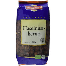 Morgenland Hazelnut Kernels 13-15 500 g Organic Nuts, Pack of 1 (1 x 500 g)