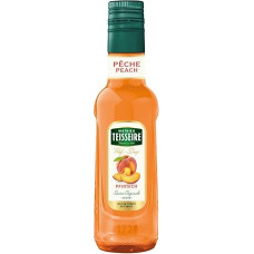 Mathieu Teisseire Drinks Syrup Peach 0.25 L Cocktails (Pack of 1)