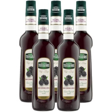 Mathieu Teisseire Drink Syrup Blackberry 0.7 L Cocktails (Pack of 5)