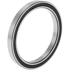 A ABSOPRO 6816VV Rillenkugellager P0 80x100x10mm Geschmierte Lager Doppelgummilippe Schwarz Silberton Scooter Skateboard Rad