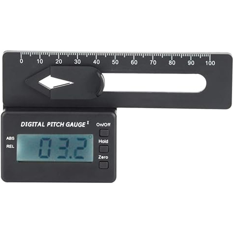 RC skaitmeninis skaitmeninis inklinometras LCD ekranas Elektroninis sraigtasparnio modelis