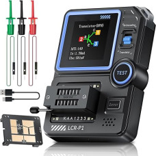 Jadeshay Transistor-Tester, multifunktional, Komponententester, ESR-Messgerät für LCR MOS PNP NPN ESR Elektronischer Komponententest