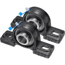 QUARKZMAN 2 Stück UCP205-14 Stehlager 7/8