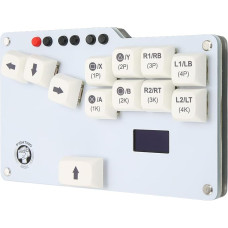 Fighting Box Stick Keyboard, WASD GP2040 CE Fightstick Fight Controller with Low Latency for Cherry MX Switch, for PS3 PC Switch SteamDeck