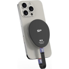 Silicon Power 2TB Integrated Magnetic Portable SSD MX10 Gen 2 USB-C (Black)