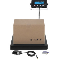 Steinberg Systems Pramoninės pašto siuntų svarstyklės 300 kg / 50 g LED SBS-PT-300C