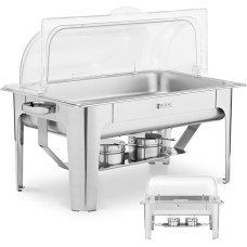 Royal Catering Table food warmer for paste with transparent cover GN 1/1 8.5 l