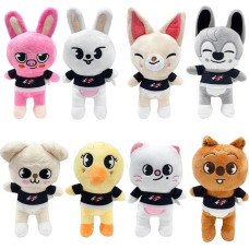 Skzoo pliušinis žaislas, Skzoo pliušinis žaislas, Skzoo pliušinis žaislas, Skzoo Anime pliušinis žaislas, mielas žaislas, bėgliai vaikai, Skzoo pliušinis žaislas, dovanos, kalėdinis žaislas berniukams ir mergaitėms