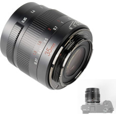 7artisans 35 mm F0,95 fotoaparato objektyvas APS-C MF objektyvas, suderinamas su 