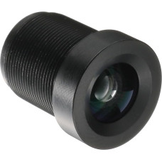 sourcing map 6mm CCTV Camera Lens 1080P F2.0 FPV Wide Angle Security Camera Lens M12 Thread Diameter for IP Camera Panorama Black