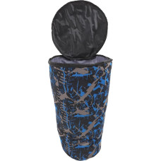 Generic Djembe Bag 12 Inch Drum Gig Bag Djembe Carry Bag Waterproof African Drum Backpack with Shoulder Strap Camouflage Blue