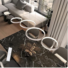 LED lubų šviestuvas ir sieninis šviestuvas, stalo šviestuvas ir grindų lempa žiedo formos