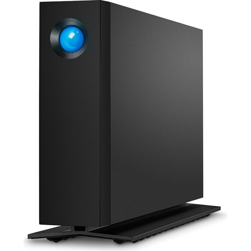 LaCie d2 Professional 24TB External Hard Drive 3.5 Inch PC & Mac Black with Data Rescue Service (STHA24000800)