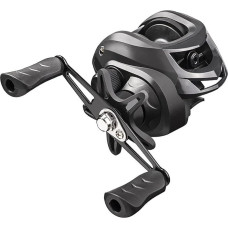 Angelrolle, hohe Rotation, Geschwindigkeitsverhältnis, Anti-Burst-Linie, lange Wurfschnur, Nylondraht, Tasse, Angelrolle, strapazierfähig, Teich, schwarz