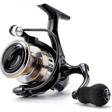 HWJFDC Žvejybos ritė, spiningo ritės, sūriavietė gėlavandenė žvejybos ritė, itin lengvas metalinis rėmas, sklandžiai ir tvirtai veikianti greitaeigė žvejybos ritė (7000 serija)