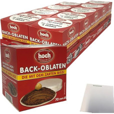 Aukštos kokybės kepimo vaflinis popierius su švelniu kąsniu 70 mm skersmens (53 g pakuotė) VPE + usy blokas