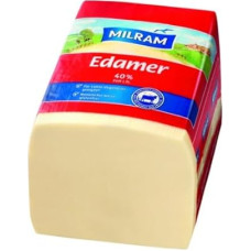 Milram Edam sūris, 40 % rieb. - 3 kg gabalėliai