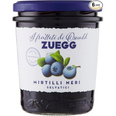 Zuegg Mirtilli Neri Marmeladas su gervuogėmis Italija 320 g, 6 vnt.